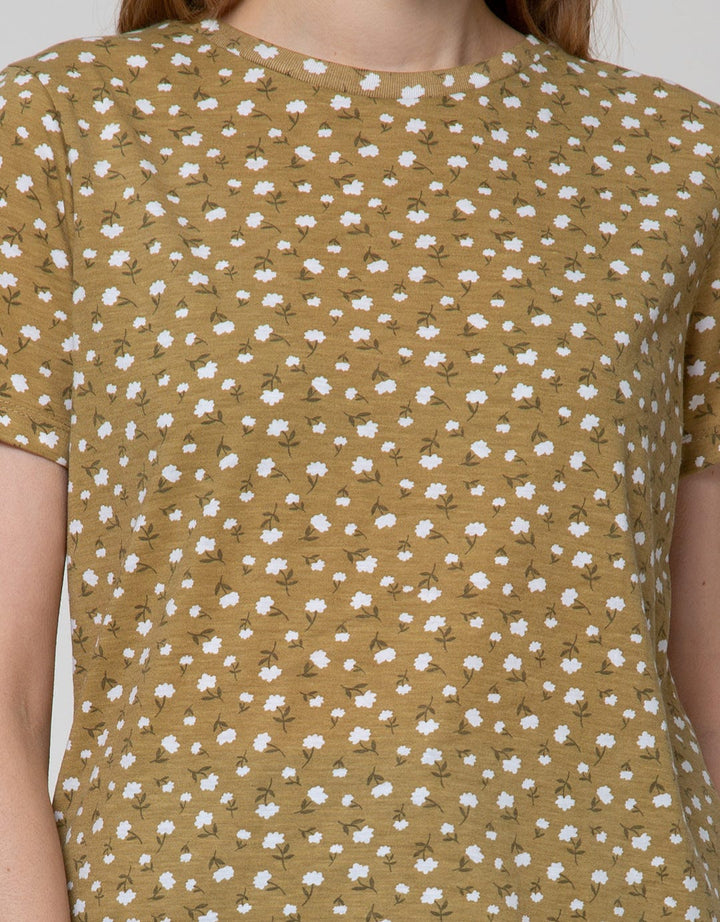 Connexion Short Sleeve T-Shirt Floral Small Print