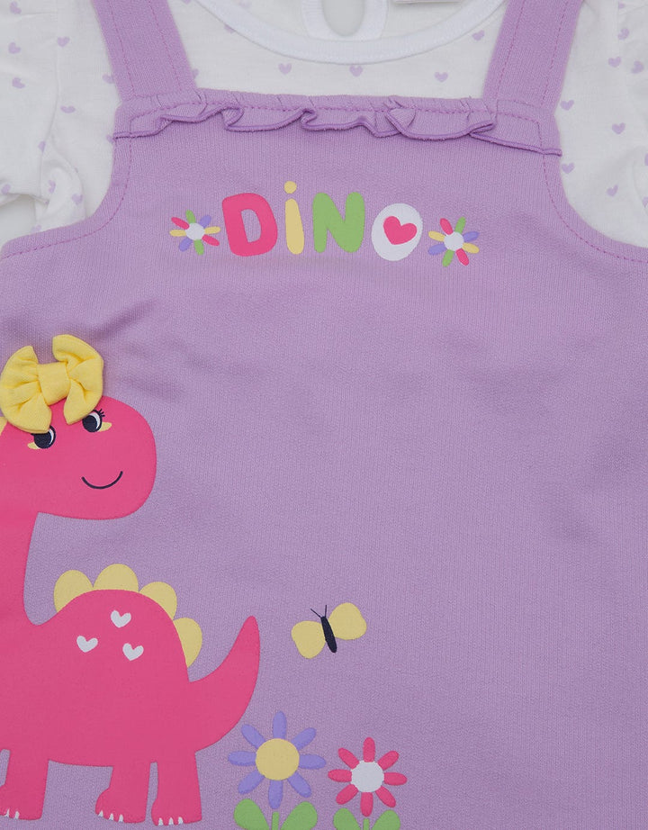 Pipiniko Dino Girls Mini Dress