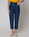 Nevada Denim Long Pants Mom Fit