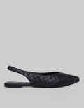 Details Quilted Slingback Shoes