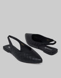 Details Quilted Slingback Shoes
