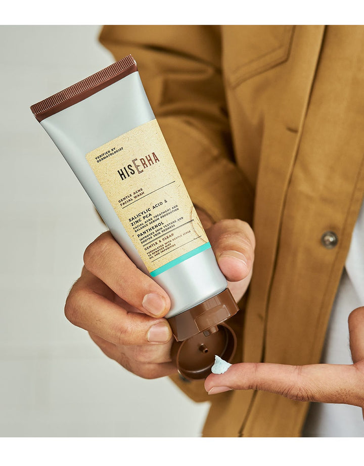 His Erha Gentle Acne Facial Wash 100 G