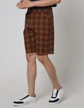 Cole Print Checked Celana Pendek Pria