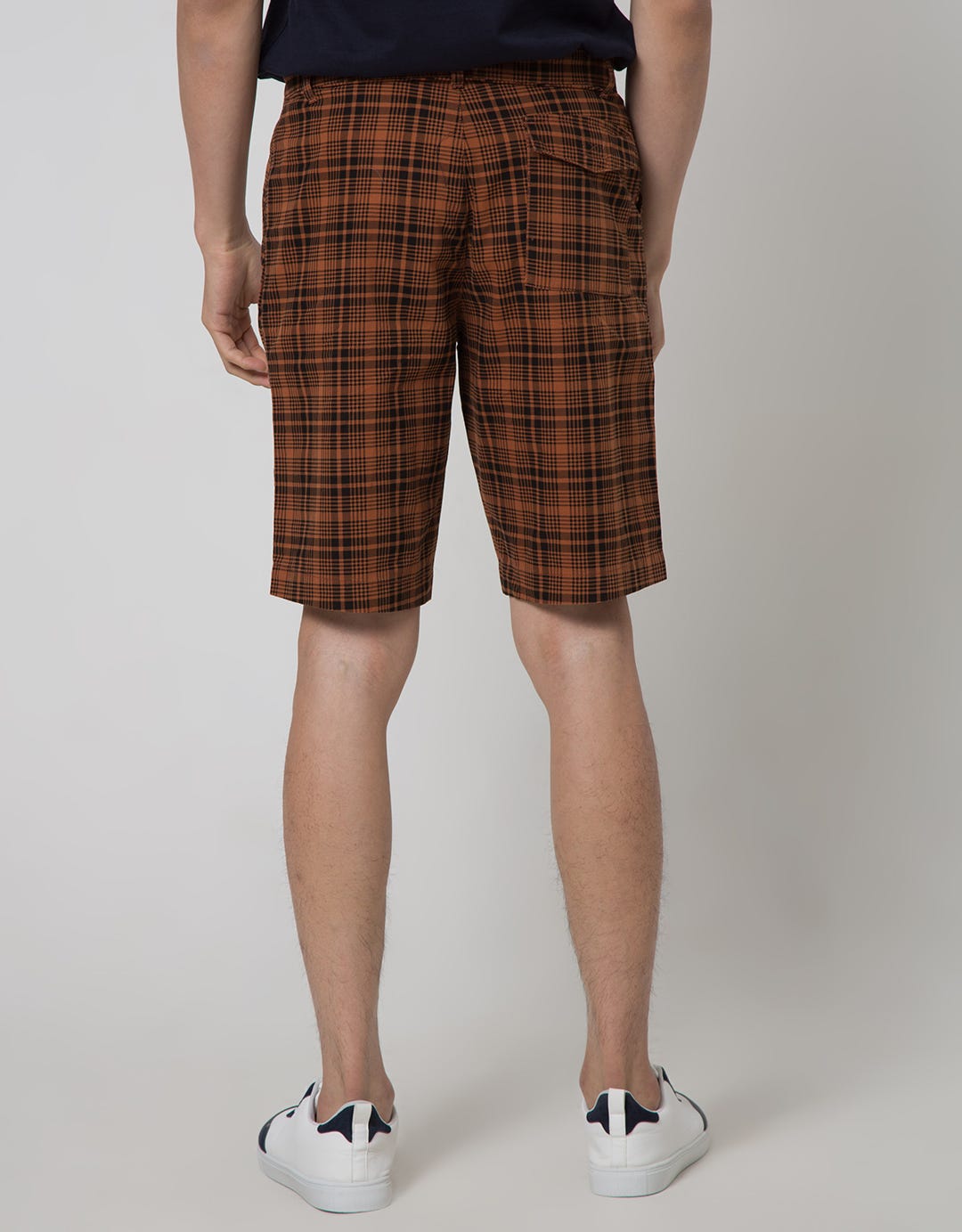 Cole Print Checked Celana Pendek Pria