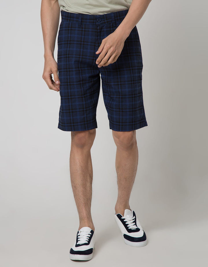 Cole Print Checked Celana Pendek Pria