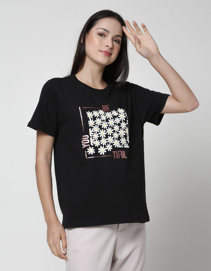 Nevada Short Sleeve T-Shirt Beautiful Floral