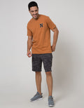 Cole Knit Terry Camo Celana Pendek Pria