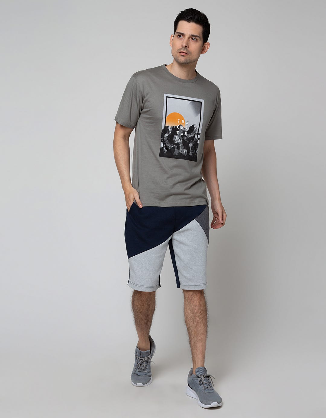 Cole Short Pants Knit Interlock Mixed Pique 3