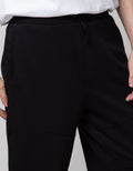 Cole Jogger Knit Terry With Cut N Sewn At Knee And Zip