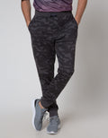 Cole Terry Camo Celana Knit Jogger Pria