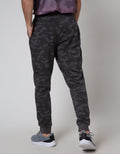 Cole Terry Camo Celana Knit Jogger Pria