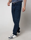 Cole Line Stitch Straight Denim Pria