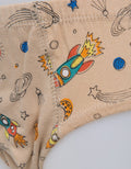 Kidz Too Brief Pack Of 5 Boy Space