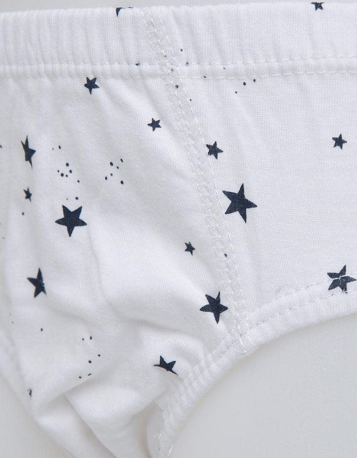 Kidz Too Brief Pack Of 5 Boy Space