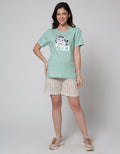 Nevada Cute Meow Short Sleeve T-Shirt