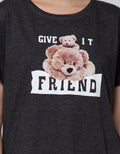 Nevada Short Sleeve T-Shirt Solid Give It Friend