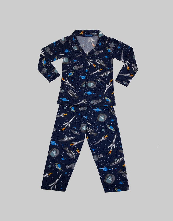 Kidz Too Top-Bottom Set Piyama Krah Space