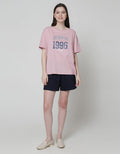 Nevada Short Sleeve T-Shirt Solid Cotton Usa Los Angeles 1996