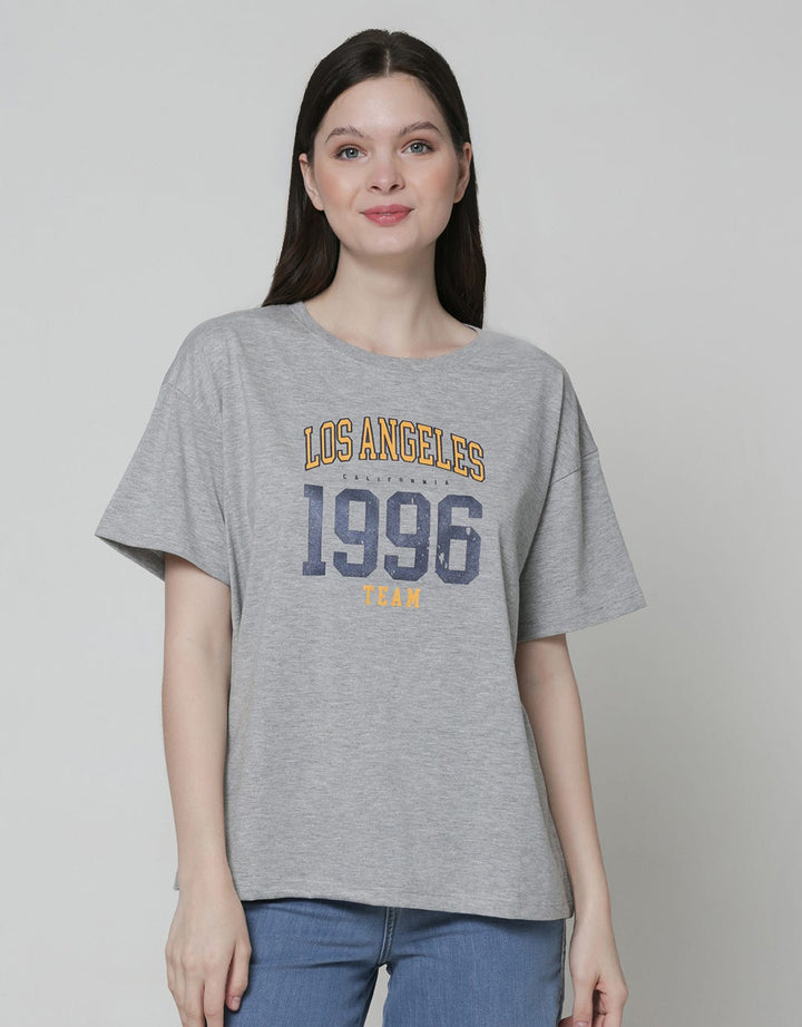Nevada Short Sleeve T-Shirt Solid Cotton Usa Los Angeles 1996