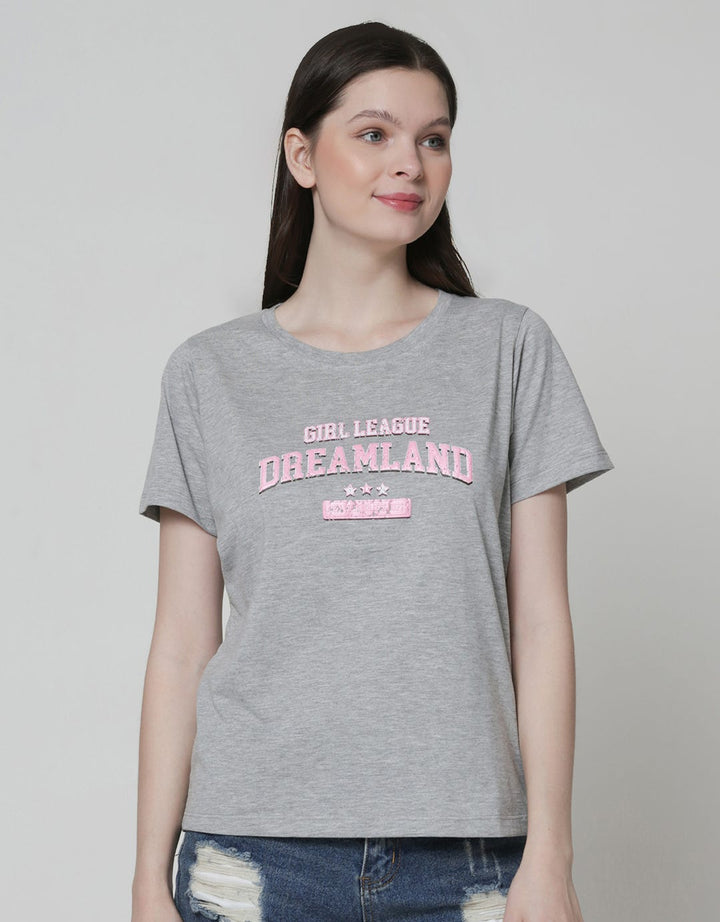 Nevada Short Sleeve T-Shirt Solid Cotton Usa Dreamland Regular