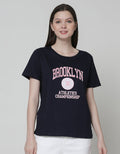Nevada Short Sleeve T-Shirt Solid Cotton Usa Brooklyn Regular