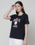 Nevada Short Sleeve T-Shirt Solid Cotton Usa Brooklyn Regular