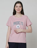 Nevada Short Sleeve T-Shirt Solid Cotton Usa Brooklyn Regular
