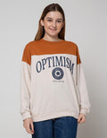 Nevada Sweatshirt Solid Optimism