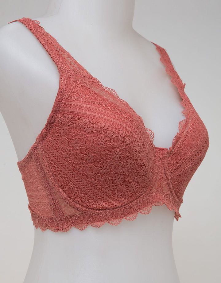 Pierre Cardin Love Lace Fit Full Coverage Bra