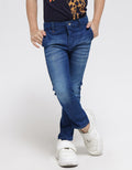 Crocodile Kids Pants Denim