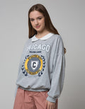 Nevada Sweatshirt Solid Polo Neck Chicago