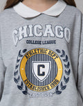 Nevada Sweatshirt Solid Polo Neck Chicago