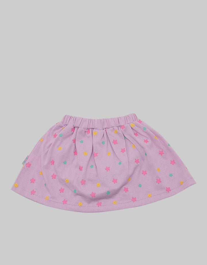 Pipiniko Skort Flower Rok Midi Anak