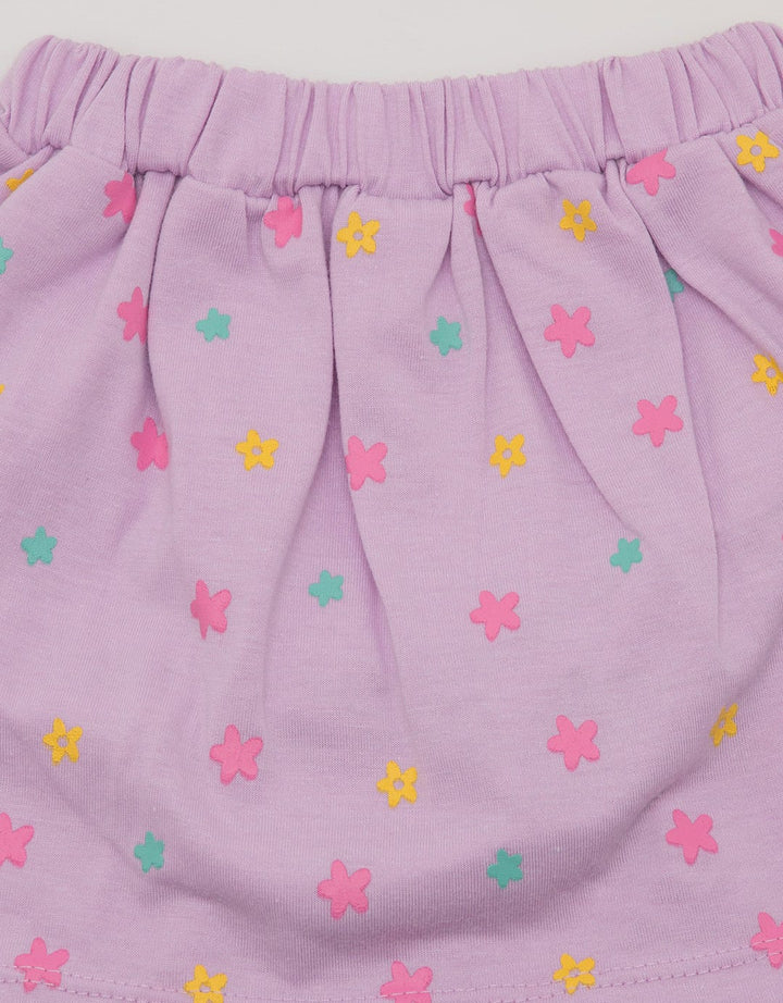 Pipiniko Skort Flower Rok Midi Anak