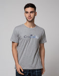 Crocodile Logo Print Graphic Men's T-Shirt