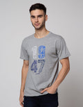 Crocodile Logo Print Graphic Men's T-Shirt
