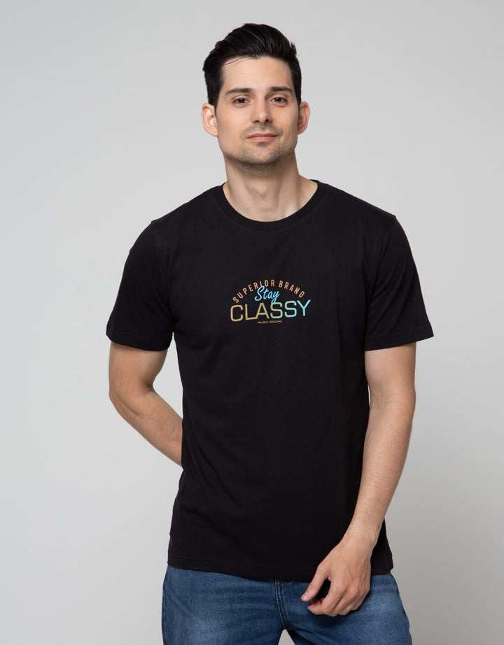 Walrus T-Shirt Studio Print Stay Classy