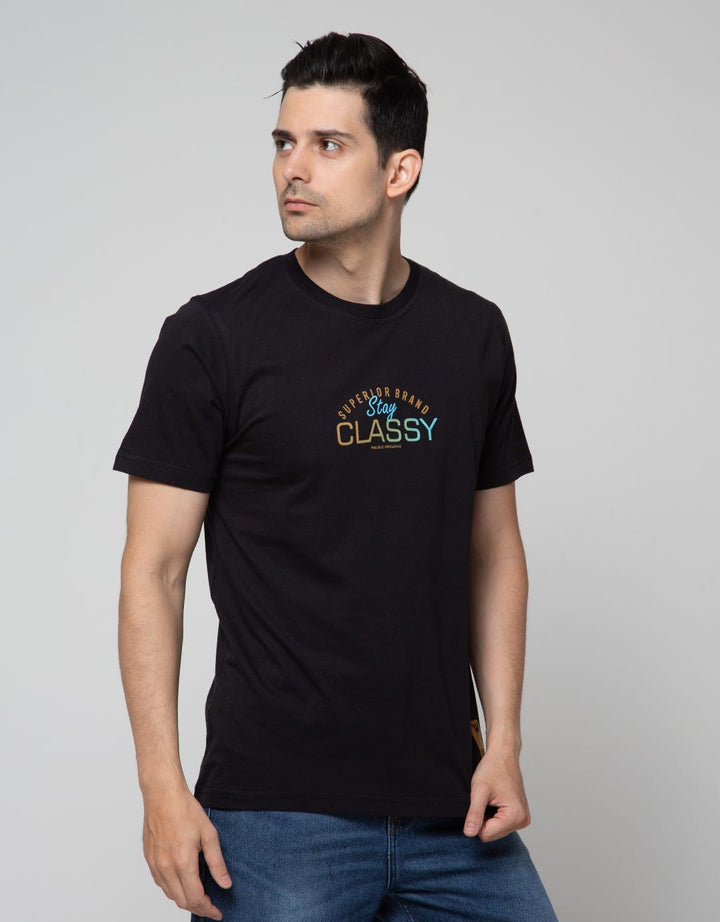 Walrus T-Shirt Studio Print Stay Classy