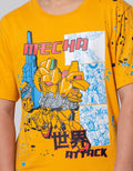 Aero Short Sleeve T-Shirt Anime Robotic