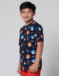 Aero Short Sleeve T-Shirt Anime Face Kiddos