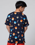 Aero Short Sleeve T-Shirt Anime Face Kiddos