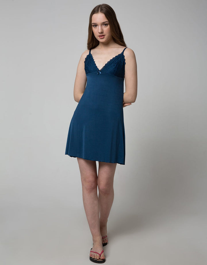 St. Yves Lace Teal Tommy Lingerie