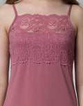 St. Yves Lace Plum Lingerie Wanita