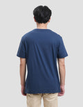 Cardinal Jeans Stripe Print Kaos Lengan Pendek Pria