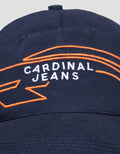 Cardinal Jeans Bordir Logo Brand Topi Pria