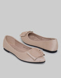 Laviola Round Ribbon Flat Shoes Women