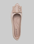 Laviola Round Ribbon Flat Shoes Women