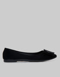 Laviola Round Ribbon Flat Shoes Women