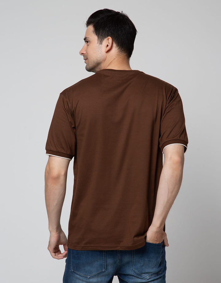 Details Short Sleeve T-Shirt R Neck Tencel Solid With Pocket