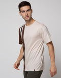 Details Short Sleeve T-Shirt Tencel Stripes